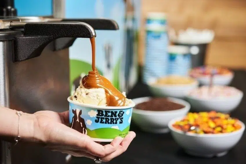 Taking the Ben & Jerry's Factory Tour
