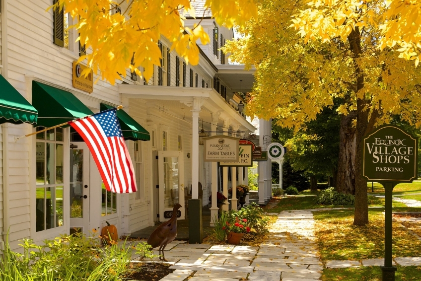 Bennington Vermont In The Fall