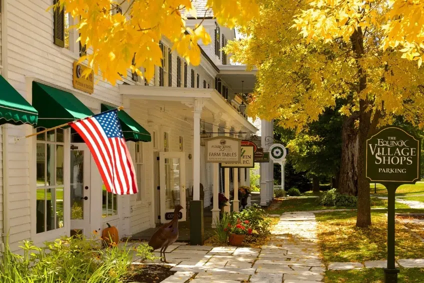 Bennington Vermont In The Fall