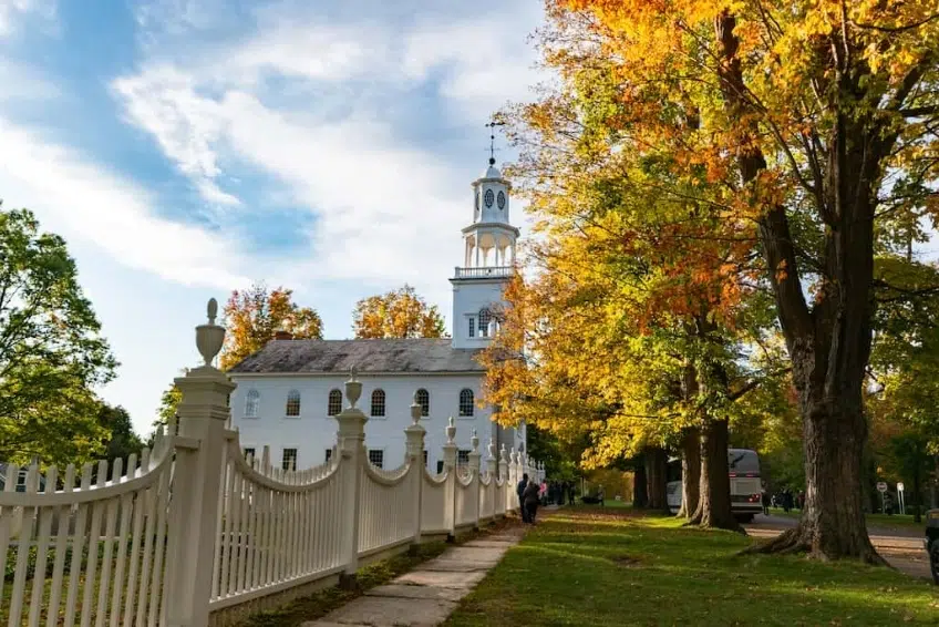Bennington Vermont In The Fall