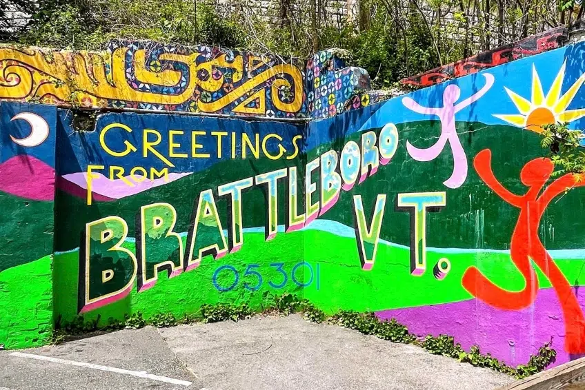 Brattleboro Vermont In Fall