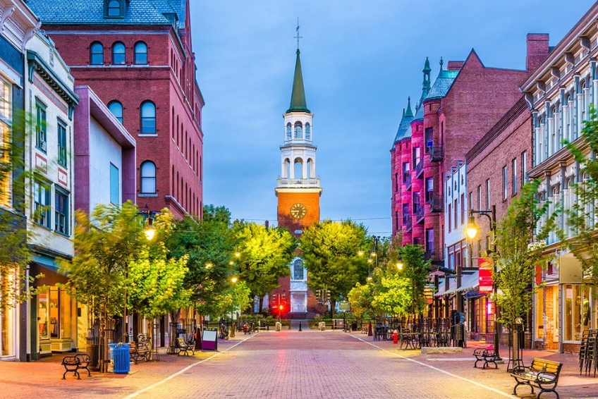 Burlington Vermont In The Fall
