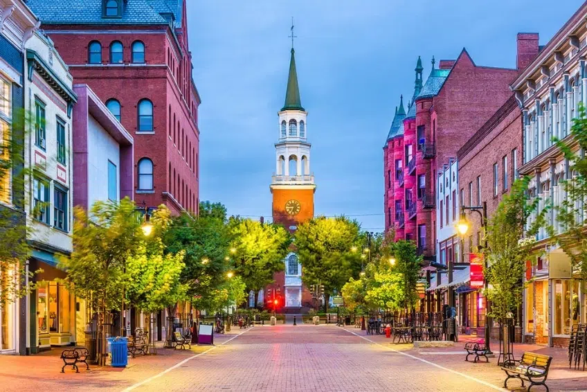 Burlington Vermont In The Fall