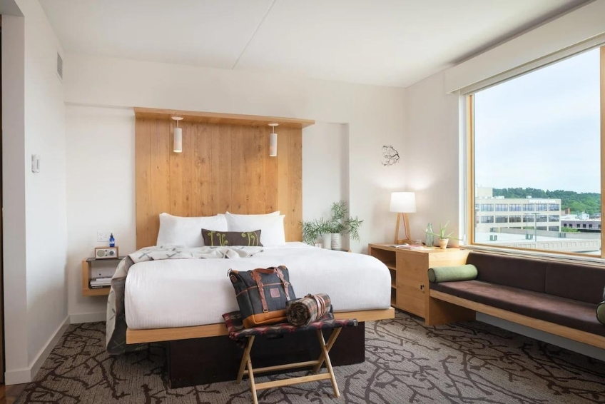 King room at Hotel Vermont