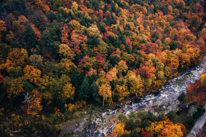 Mad River Valley Vermont In The Fall