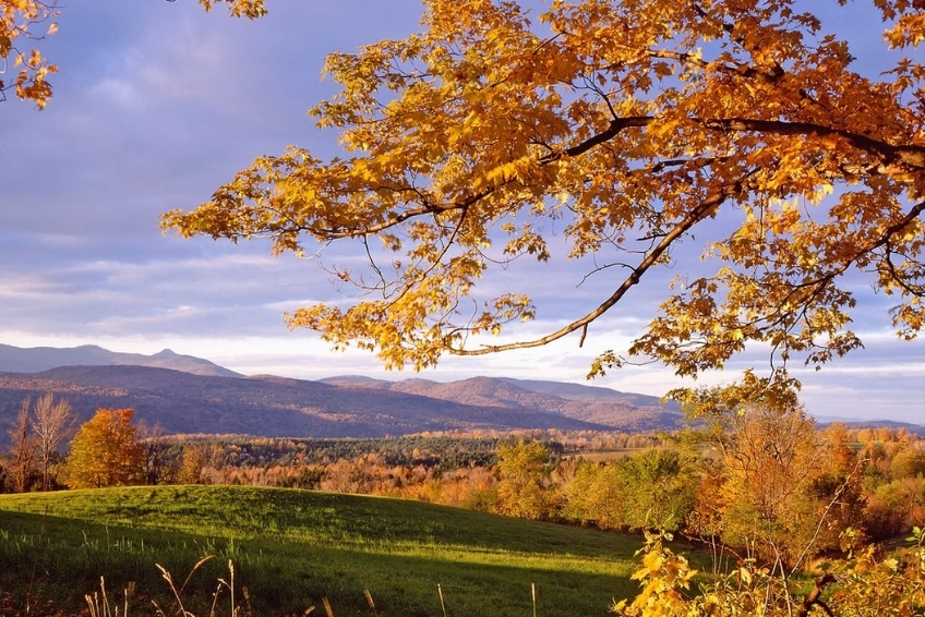 Mad River Valley Vermont In The Fall