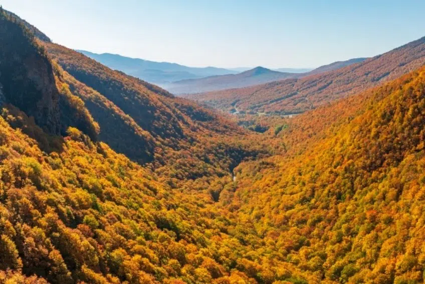 Smugglers Notch Vermont In Fall