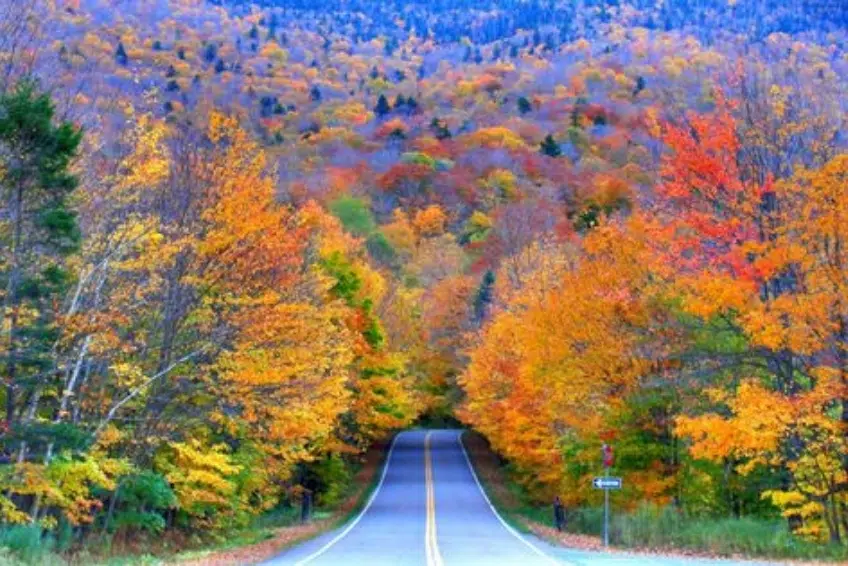 Smugglers Notch Vermont In Fall