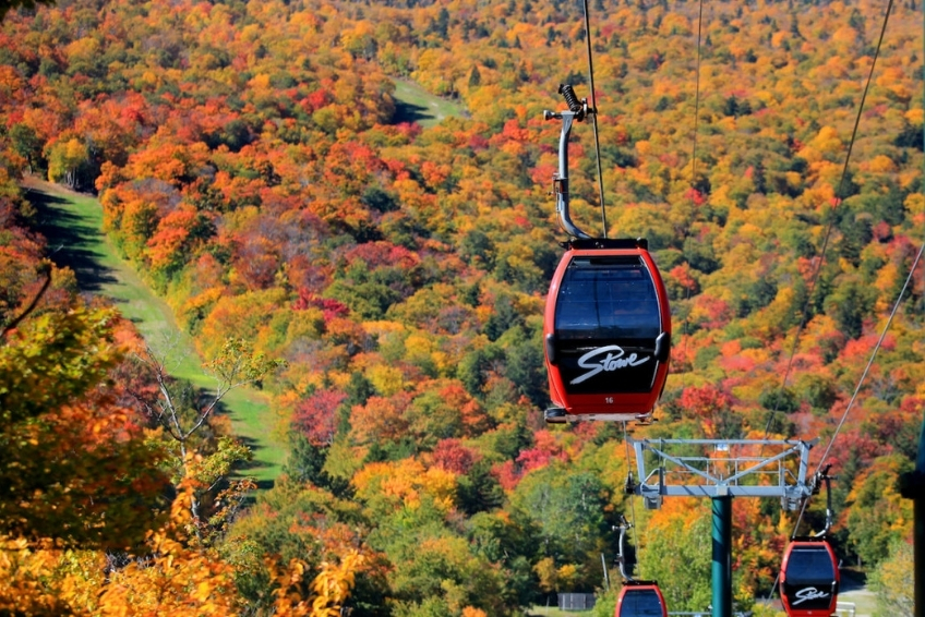 Stowe Vermont In Fall