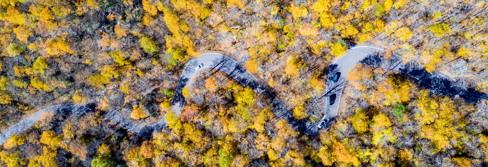 Smugglers Notch scenic drive in Vermont