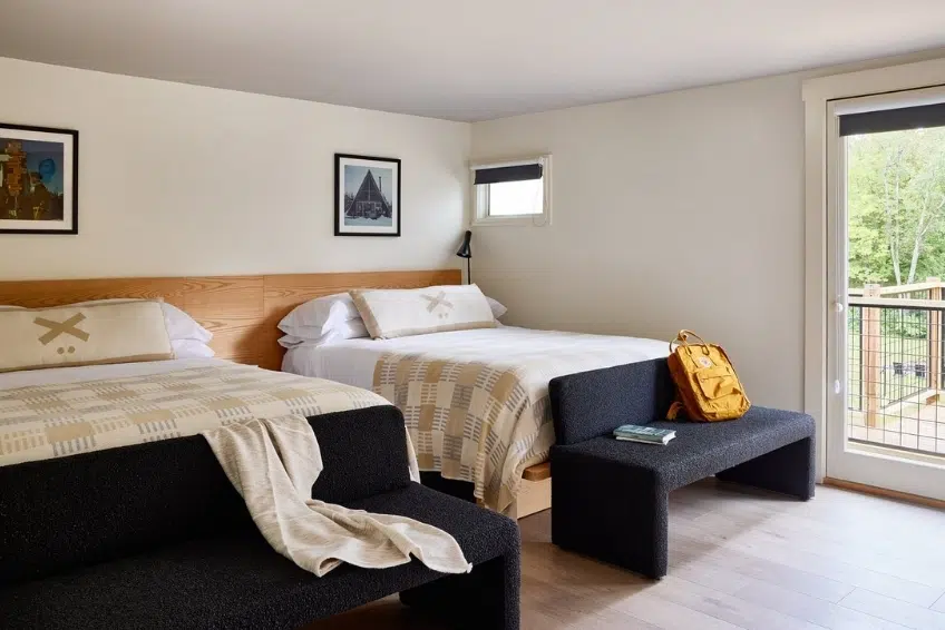 Double room at Talta Lodge