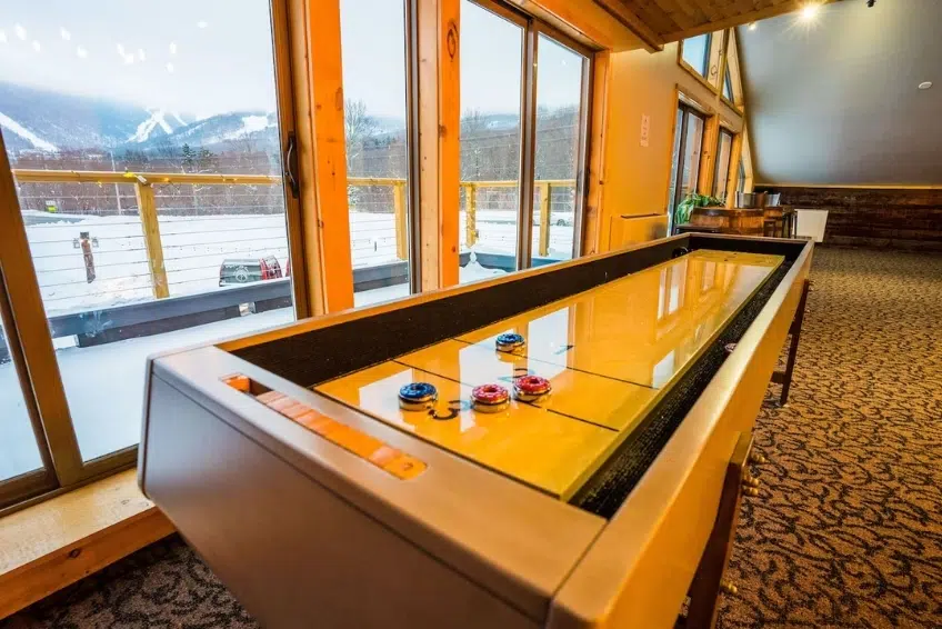 Game Room at The Mountain Inn