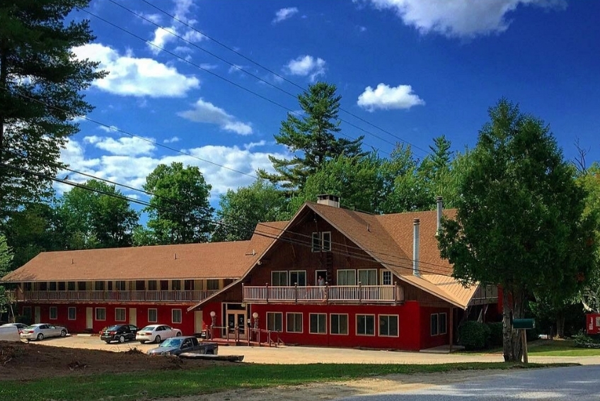 Exterior of the Upper Pass Lodge
