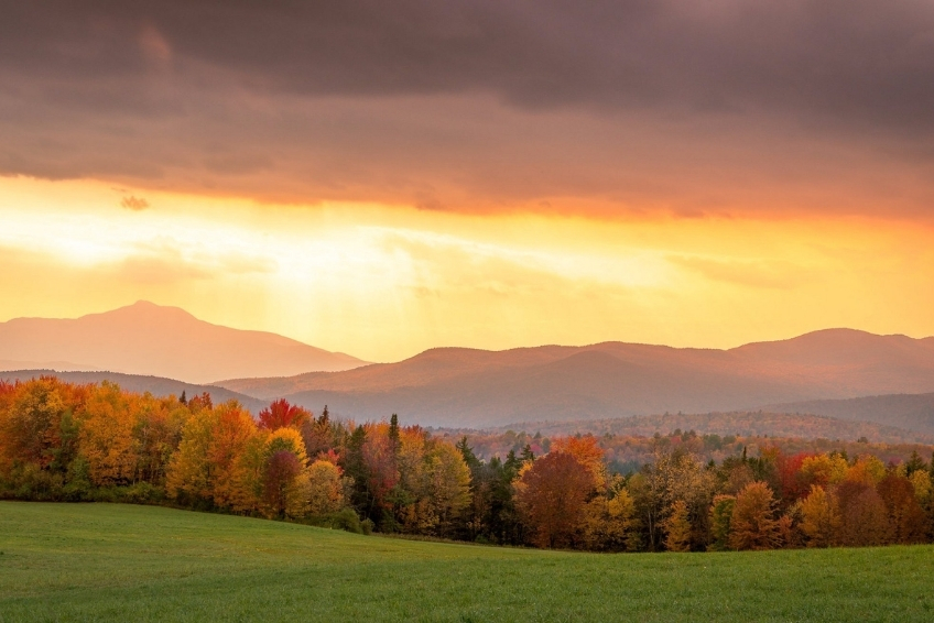 Fall Day In Vermont