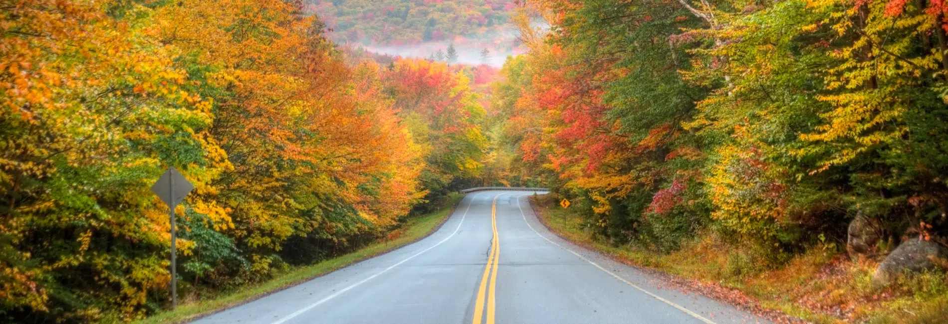 1. Take A Fall Foliage Scenic Drive - New Hampshire Fall Foliage Guide